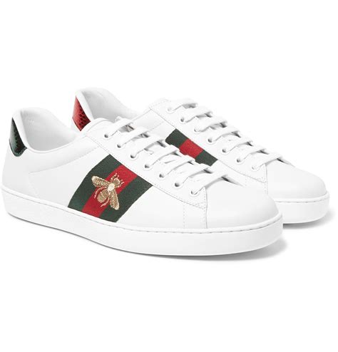 men's gucci white sneakers